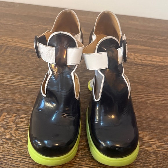 Luxury freeze Hanna banana split Fluevog platforms - Picture 2 of 8